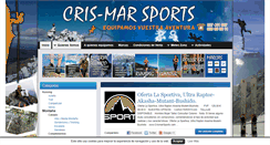 Desktop Screenshot of crismarsports.com